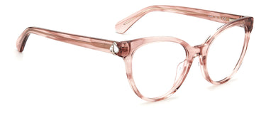 Premium Women Kate Spade Model Eyeglasses: XANDRA - Pink(2)- SpecSMART Eye Clinic (Diagonal View)